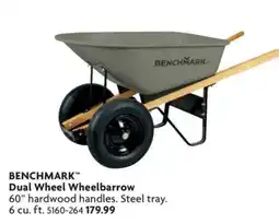 Home Hardware Benchmark dual wheel wheelbarrow offer