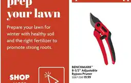 Home Hardware Benchmark 8-1/2" adjustable bypass pruner offer