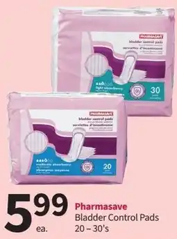 Pharmasave Pharmasave Bladder Control Pads offer