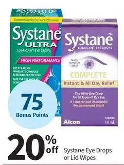 Pharmasave Systane Eye Drops offer