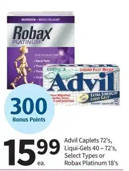 Pharmasave Advil Caplets offer