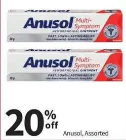 Pharmasave Anusol, Assorted offer