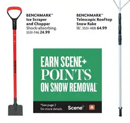 Home Hardware Benchmark ice scraper and chopper offer