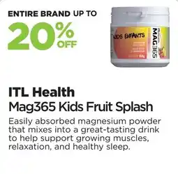 Metro ITL Health Mag365 Kids Fruit Splash offer