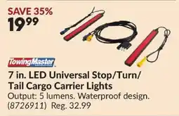 Princess Auto TowingMaster 7 in. LED Universal Stop/Turn/Tail Cargo Carrier Lights offer