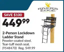Princess Auto Rivers Edge 2-Person Lockdown Ladder Stand offer
