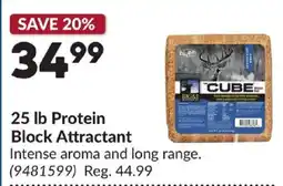 Princess Auto Big&J cube protein block attractant offer