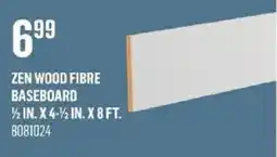 Canac Zen wood fibre baseboard offer