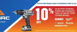 Canac Battery-powered, power and pneumatic tools of one of these leading brands offer
