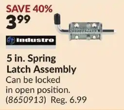 Princess Auto Industro 5 in. Spring Latch Assembly offer