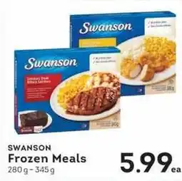 IGA Swanson Frozen Meals offer