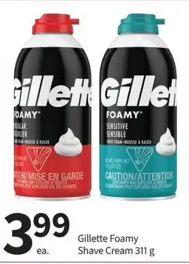 Gillette Foamy Shave Cream