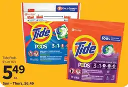 Pharmasave Tide Pods offer