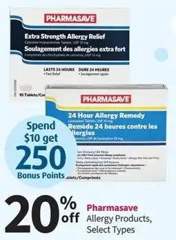 Pharmasave Pharmasave Allergy Products offer