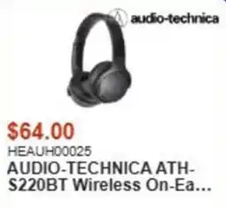 Canada Computers Audio-technica ath-s220bt wireless on-ea... offer