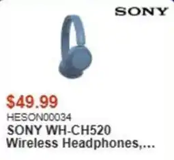 Canada Computers Sony wireless headphones offer