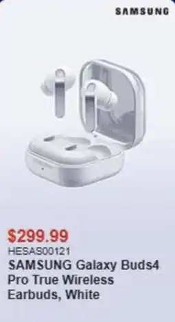Canada Computers Samsung galaxy buds4 pro true wireless earbuds, white offer