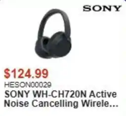 Canada Computers Sony wh-ch720n active noise cancelling wirele offer