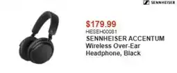 Canada Computers Sennheiser accentum wireless over-ear headphone, black offer