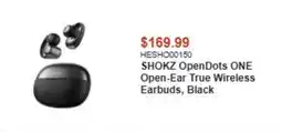 Canada Computers Shokz opendots one open-ear true wireless earbuds, black offer
