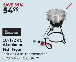 Princess Auto Red Mountain Valley Aluminum Fish Fryer offer