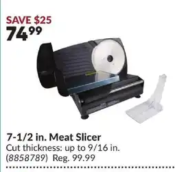 Princess Auto Meat Slicer offer