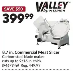 Princess Auto Valley Sportsman 8.7 in. Commercial Meat Slicer offer
