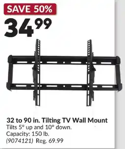 Princess Auto Tilting TV Wall Mount offer
