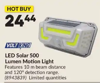 Volt King LED Solar 500 Lumen Motion Light