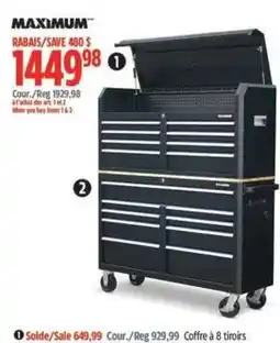Canadian Tire Maximum tool chest offer