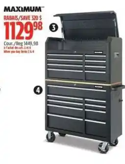 Canadian Tire Maximum tool chest offer