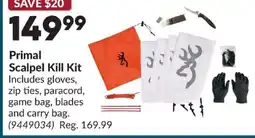 Princess Auto Primal Scalpel Kill Kit offer