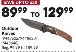 Princess Auto Outdoor Knives offer