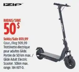 Canadian Tire Izip Glide Adult Electric Scooter offer