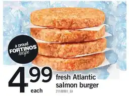 Loblaws fresh Atlantic salmon burger offer
