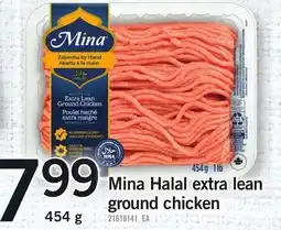Loblaws Mina Halal extra lean ground chicken offer