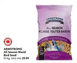 Home Hardware Armstrong all season blend bird seed offer