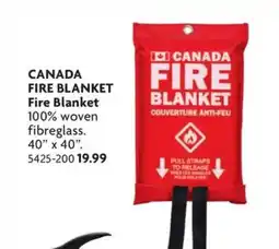 Home Hardware Canada fire blanket offer