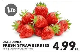 California fresh strawberries