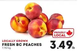 IGA Fresh bc peaches offer