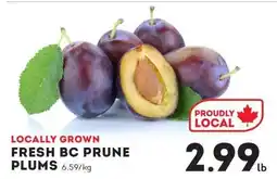 IGA Fresh Bc Prune Plums offer
