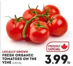 IGA Fresh Organic Tomatoes on the Vine offer