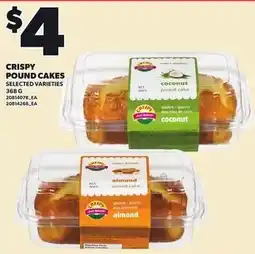 Loblaws Crispy pound cakes offer
