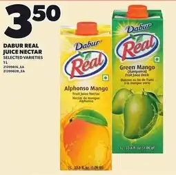 Loblaws Dabur real juice nectar offer