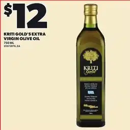 Loblaws Kriti Gold's extra virgin olive oil offer