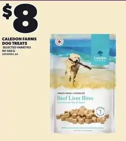 Loblaws Caledon Farms dog treats offer