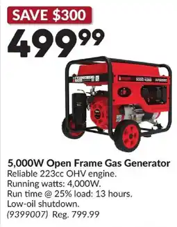 Princess Auto Power 5000 4000 AP5000C offer