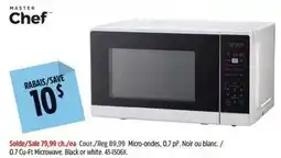 Canadian Tire Masterchef microwave offer