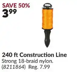 Princess Auto Construction Line offer