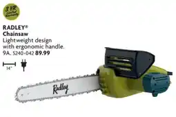 Home Hardware Radley chainsaw offer